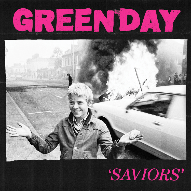 グリーン・デイ SAVIORS LIMITED DELUXE EDITION Green Day - Saviors - limited DELUXE edition on 180g vinyl w