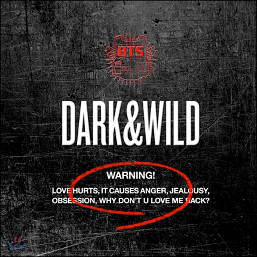 BTS - Dark & Wild - NEW import 2 LP set - COLORED vinyl