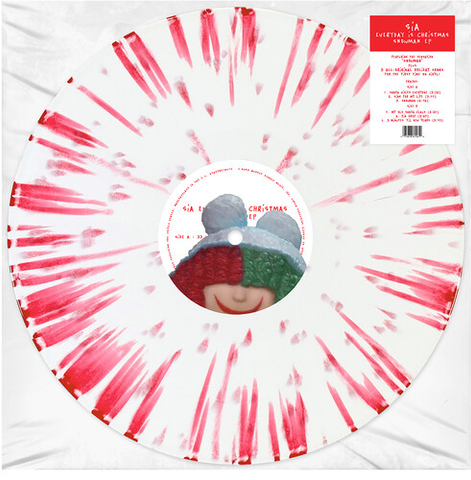 SIA - Everyday is Christmas (Snowman EP) - Limited release on colored vinyl for BF-RSD