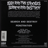 Iggy & The Stooges - Search & Destroy / Penetration - 7" w/ PS