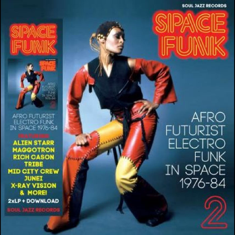 Various - Space Funk 2 - Afro Futurist Electro Funk in Space 1976-84 Limited 2 LP set w/ download