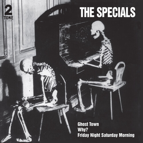 Specials - Ghost Town / Why? + Friday Night Saturday Morning - 7" 45 on limited colored vinyl w/ PS