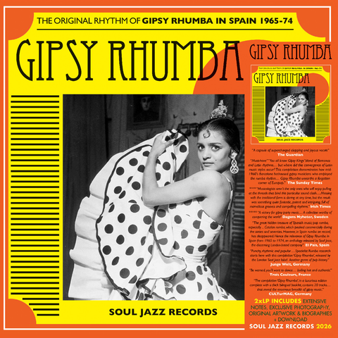 Various - Gipsy Rhumba - 2 LP set for RSD on limited colored vinyl