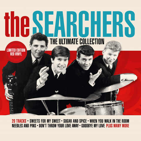 Searchers - The Ultimate Collection on limited RED vinyl
