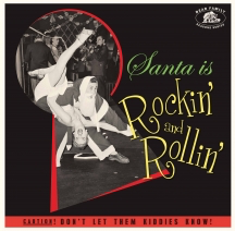 Various - Santa is Rockin' & Rollin' - import LP