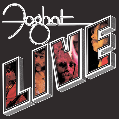 Foghat - Live - Indie Exclusive limited edition colored vinyl ROCKTOBER