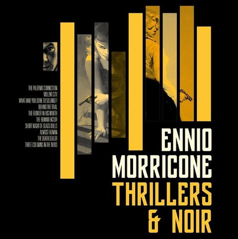 Ennio Morricone - Thrillers & Noir on limited colored vinyl