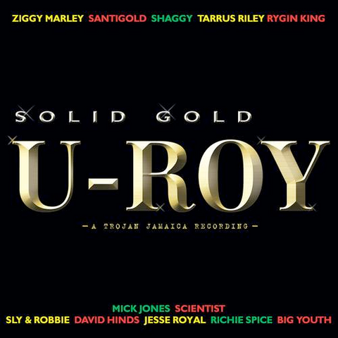 U-Roy - Solid Gold - 2 LP set w/ guest stars