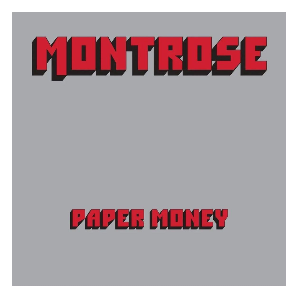 Montrose - Paper Money - 50th Anniversary edition on limited colored vinyl for Rocktober