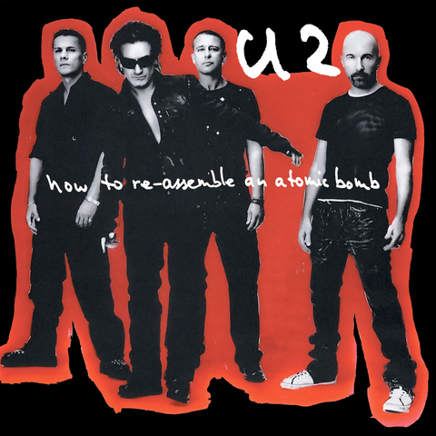 U2 - How to Re-Assemble an Atomic Bomb - Limited LP on colored vinyl for BF-RSD