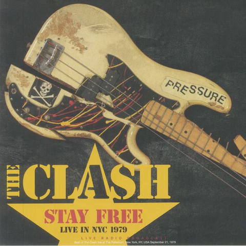 Clash - Stay Free - Live 1979 on import colored vinyl