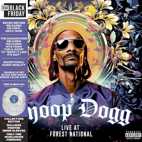 Snoop Dogg - LIve at Forest National 2005  - 2 LPs on limited colored vinyl for BF24