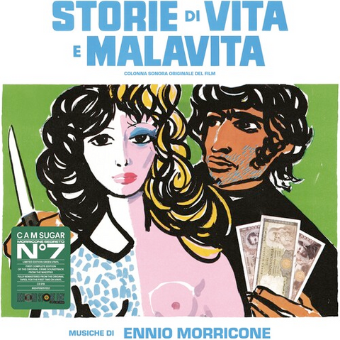 Ennio Morricone -  Storie di Vita e Malavita (Colonna Sonora Originale Del Film) (Original Soundtrack) - LP on limited colored vinyl for RSD24