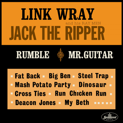 Link Wray - Jack the Ripper - on limited colored vinyl