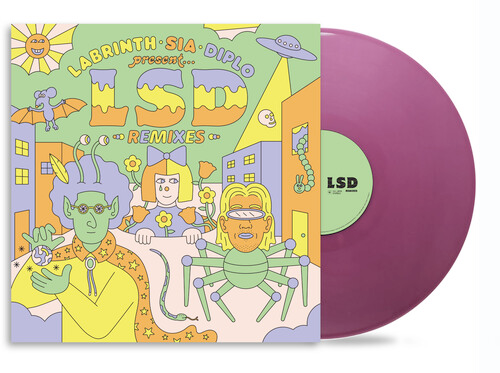 LSD - Labrinth, Sia, Diplo - Present... - Limited release on colored vinyl for BF24