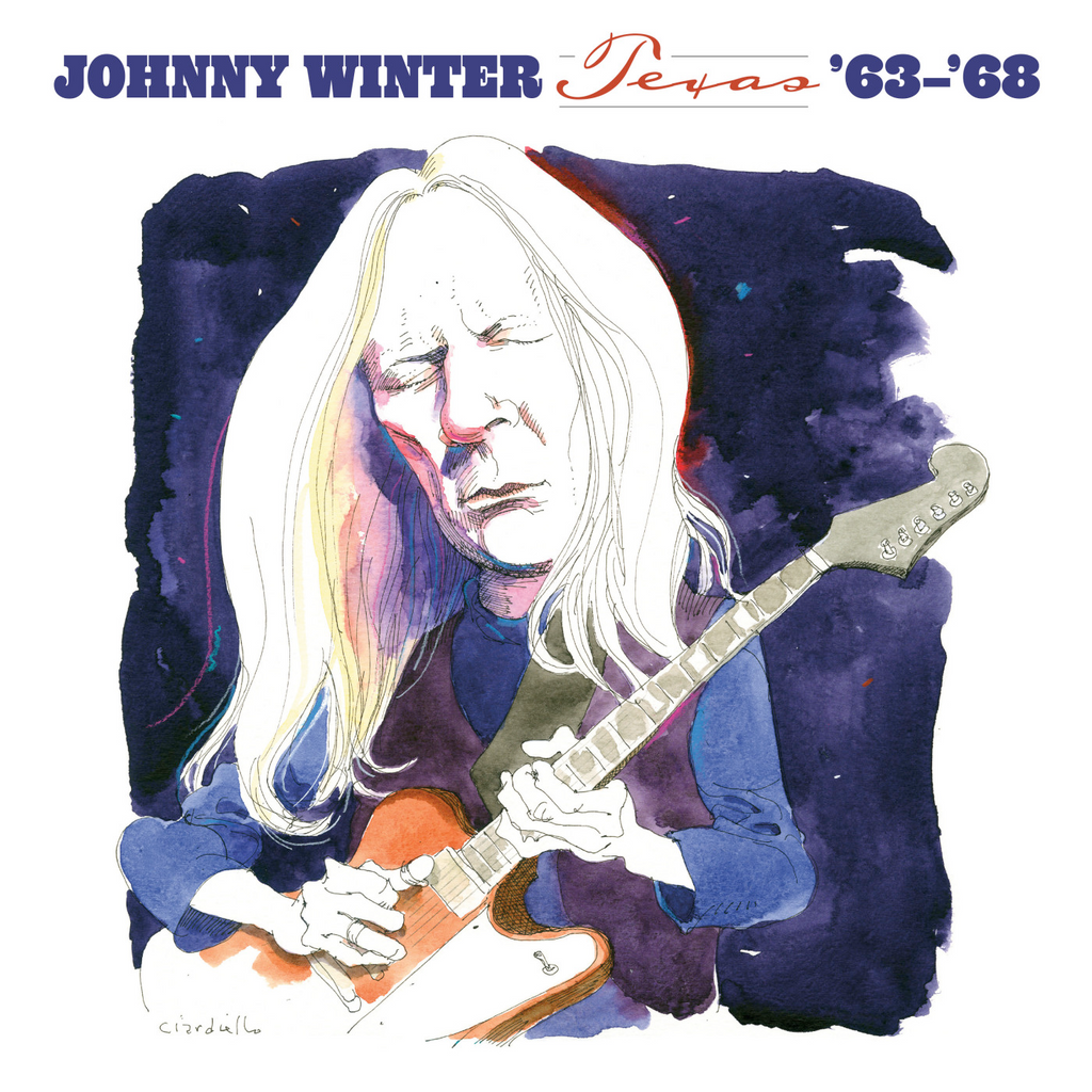 Johnny Winter - Texas '63-'68: The Best of the Early Recordings - on limited colored vinyl