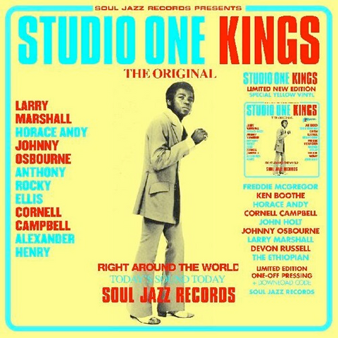 Various - Studio One Kings - 2 LPs on Limited colored vinyl for BF-RSD w/ download