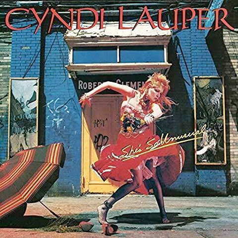 Cyndi Lauper - She's So Unusual - on limited colored vinyl