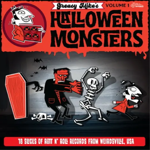 Various - Greasy Mike's Halloween Monsters Vol 1 - on limited colored vinyl