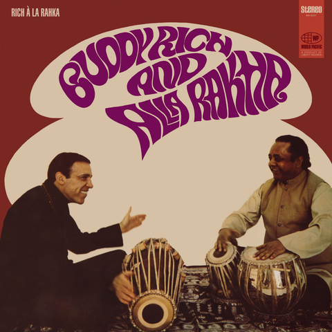 Buddy Rich - w/ Alla Rahka - Rich ala Rahka on limited colored vinyl