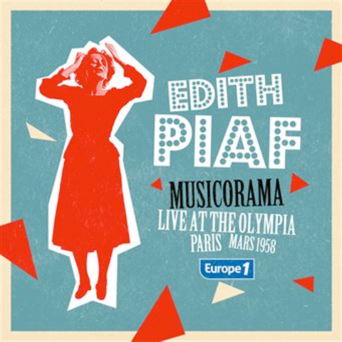 Edith Piaf - Musicorama: Live at the Olympia Paris 1958 - on limited colored vinyl