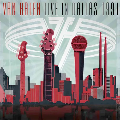 Van Halen - Live in Dallas - 2 LPs on limited colored vinyl for BF24