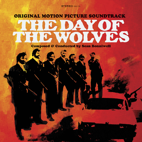 The Day of the Wolves - Soundtrack - Sean Bonniwell on limited colored vinyl