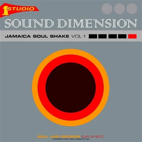Sound Dimension - Jamaica Soul Shake Vol 1 - 2 LP set on LIMITED COLORED VINYL