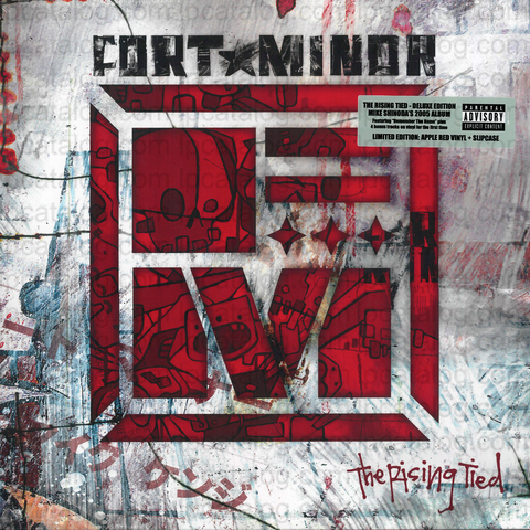 Fort Minor - The Rising Tied - 2 LPs on limited colored vinyl w/ 4 bonus tracks