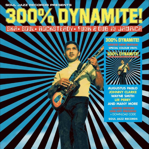Various - 300% Dynamite! Ska, Soul, Rocksteady, Funk & Dub in Jamaica - 2 LP set on limited colored vinyl for RSD24