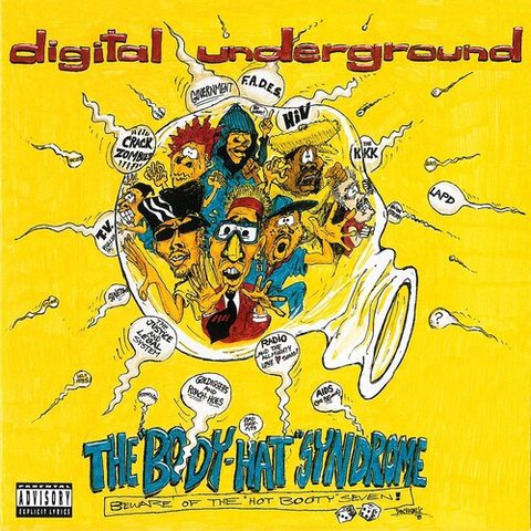Digital Underground - The Body-Hat Syndrome - Limited 2LP set on colored vinyl release for BF-RSD