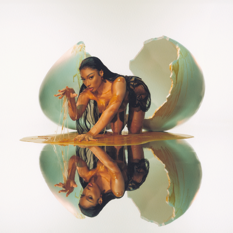 Megan Thee Stallion - Megan - 2 LPs on limited OPAQUE METALLIC SILVER vinyl