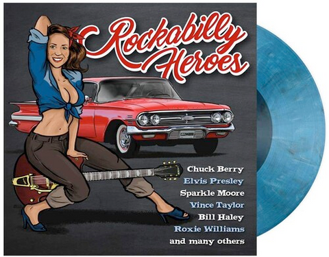 Various - Rockabilly Heroes - LP on limited colored vinyl for RSD24
