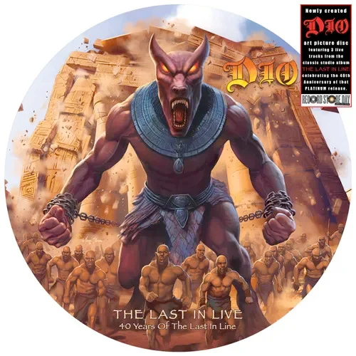 Dio - The Last in Live (40 Years of The Last in Line) - limited PICTURE DISC for RSD24