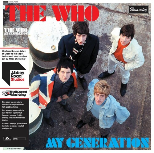 Who - My Generation - 1/2 Speed Master on 180g vinyl