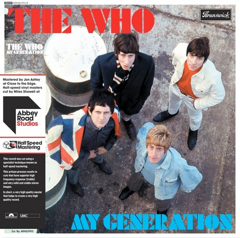 Who - My Generation - 1/2 Speed Master on 180g vinyl