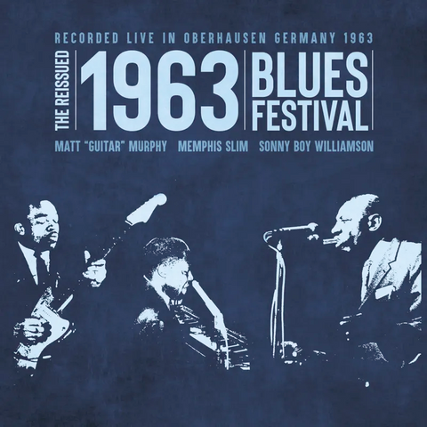 Various - The Reissued 1963 Blues Festival - Limited colored vinyl for RSD24