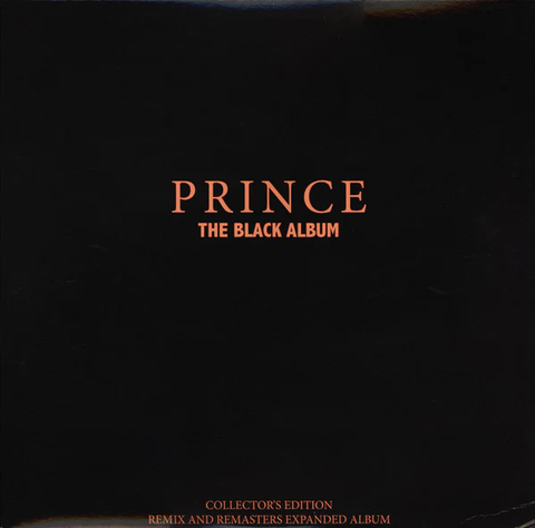 Prince - The Black Album - import 2 LP set COLORED vinyl!!