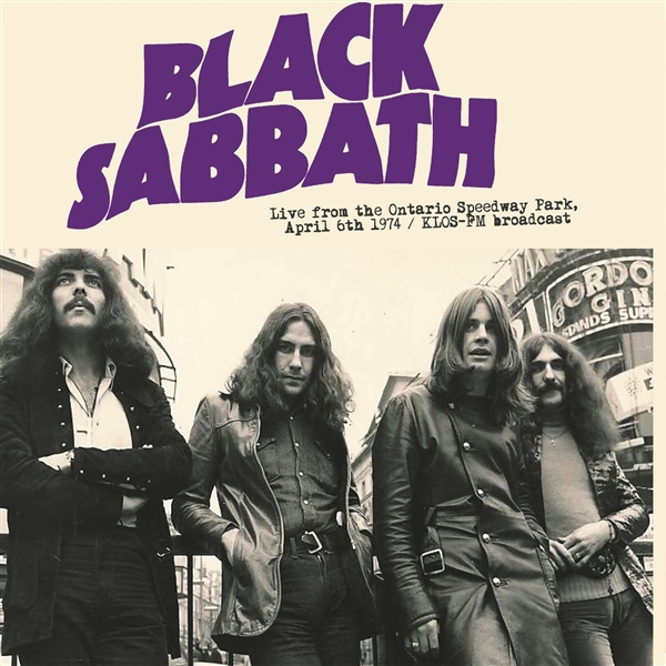 Black Sabbath - Live from Ontario Speedway '74 on limited PINK vinyl