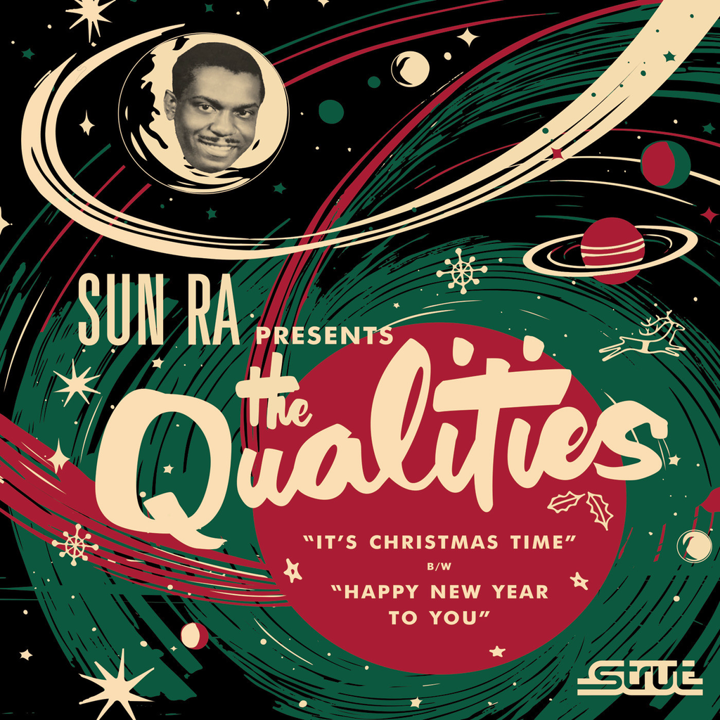 Qualities w/ Sun Ra - It's Christmas Time / Happy New Year to You - 7" 45 w/ PS