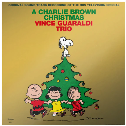 Vince Guaraldi Trio - A Charlie Brown Christmas LTD PICTURE DISC w/ "Gold foil" cover