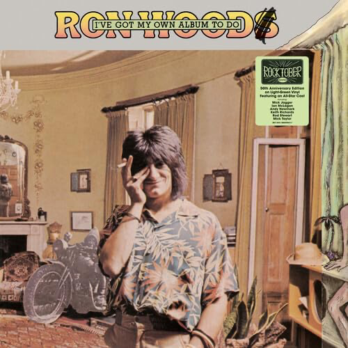 Ron Wood - I've Got My Own Album to Do - 50th Anniversary edition on limited colored vinyl for Rocktober