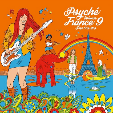 Various - Psyche France Vol 9 - LP for RSD24