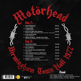 Motorhead - Live at Birmingham Town Hall 1977 - import