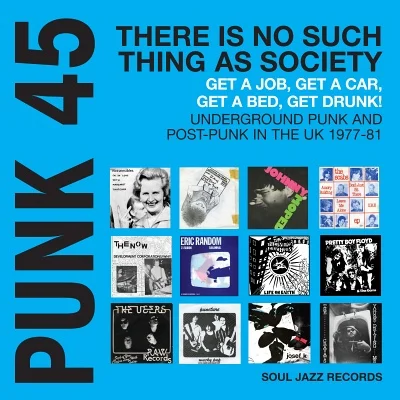 Various - PUNK 45: There is No Such Thing as Society: Underground Punk in the UK 1977-'81 on limited colored vinyl