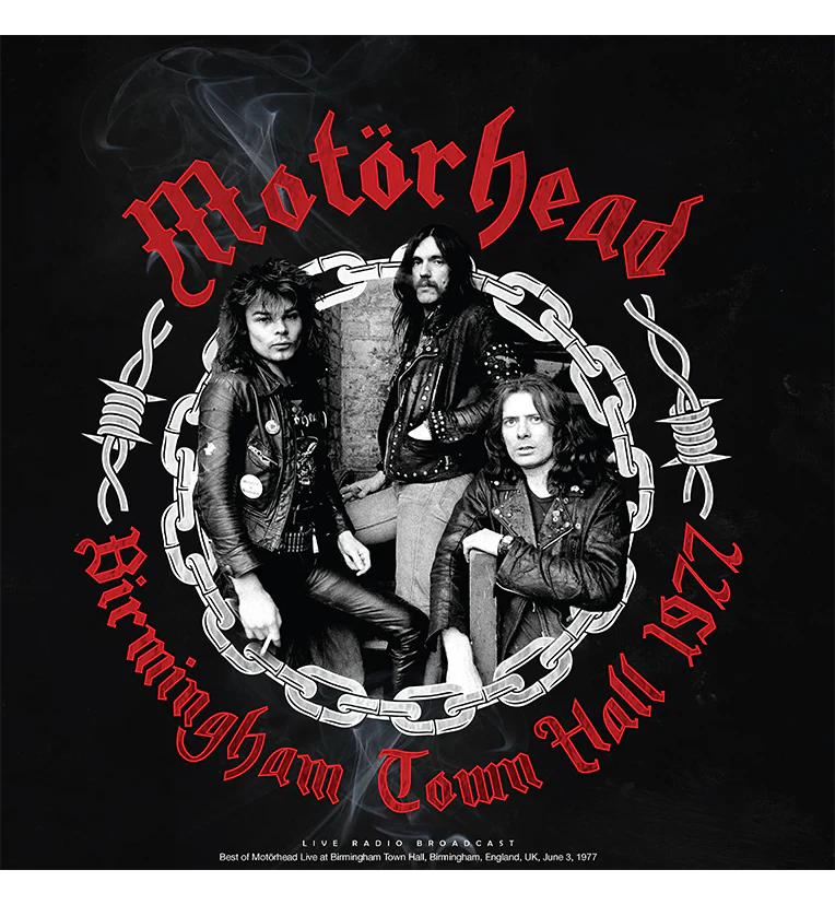 Motorhead - Live at Birmingham Town Hall 1977 - import