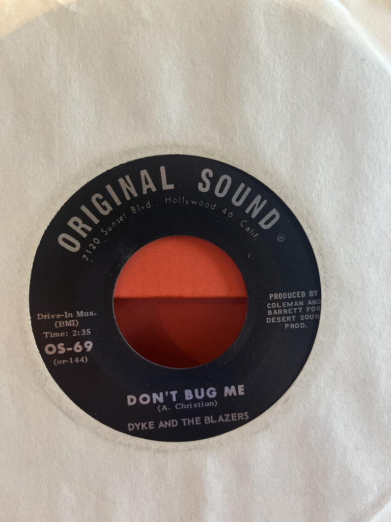 Dyke and The Blazers - So Sharp b/w Don't Bug Me