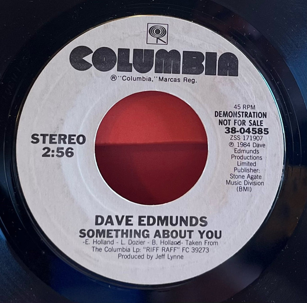 Dave Edmunds - Something About You (Promo - Both Sides)