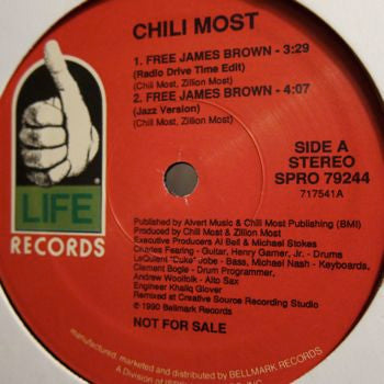 Chili Most - Free James Brown 12"