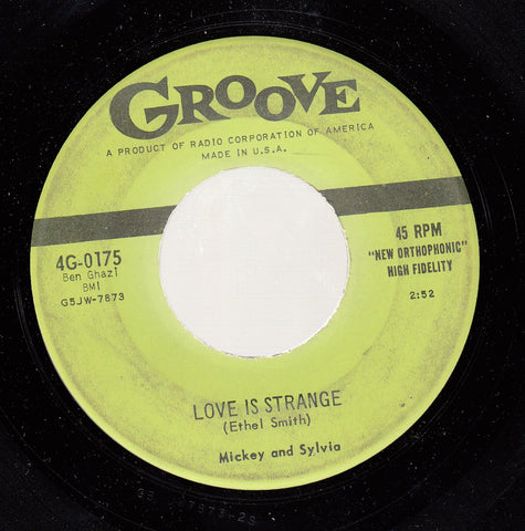 Mickey and Sylvia - Love is Strange b/w I'm Going Home